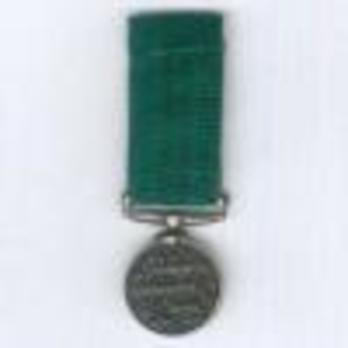 Miniature Silver Medal (with King George V effigy)  Reverse