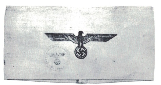 Organisation Todt Foreign Labour Conscripts Armband Obverse