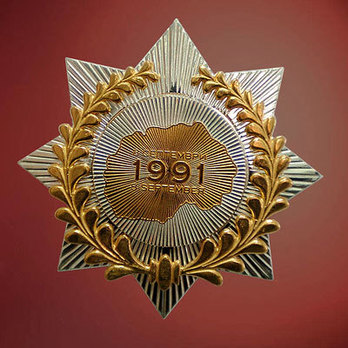Order of the 8th of September, Breast Star Obverse