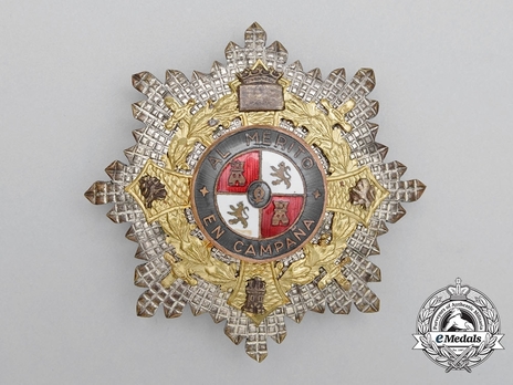 Breast Star (for Senior Officers) (silver,bronze silvered, bronze gilt, bronze) Obverse