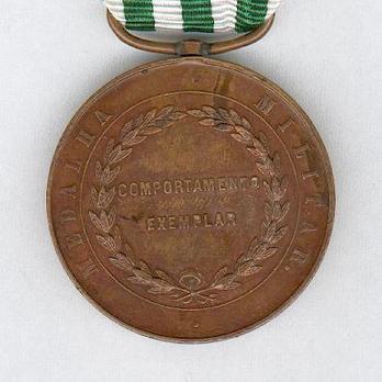 Copper Medal (for 4 Years, 1863-1911) Reverse