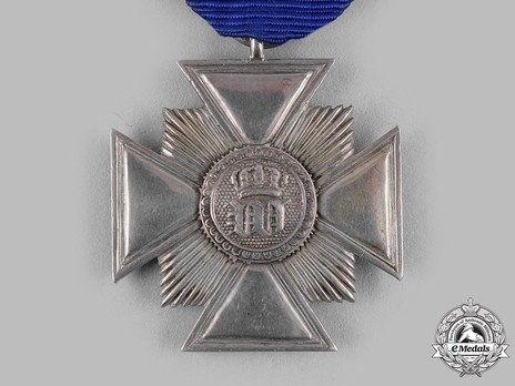 Long Service Cross for NCOs and EMs for 21 Years (1879-1886) Obverse