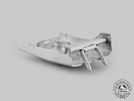 Allgemeine SS NCO/EM's Belt Buckle, unmarked (aluminum) Detail