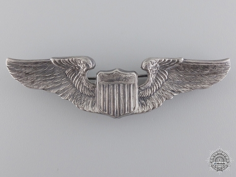Pilot Wings (with sterling silver) (by Luxenberg, stamped "LUXENBERG NEW YORK) Obverse