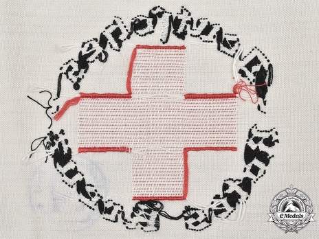German Red Cross Armband Obverse Inside Out