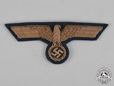 German Army General's Breast Eagle (Gilt Bullion Wire) Obverse