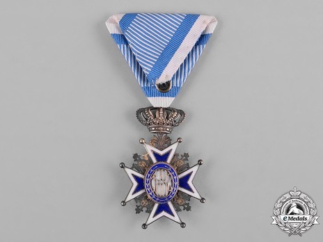 Order of Saint Sava, Type II, V Class Reverse