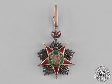Order of Nishani-Shefkat, III Class Reverse