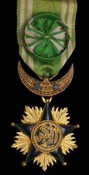 Order of the Star of Comoro, Officer (1896-1910) Obverse