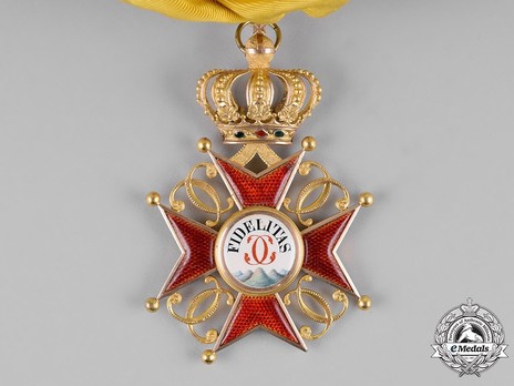 House Order of Fidelity, Grand Cross (1803-1918) Obverse
