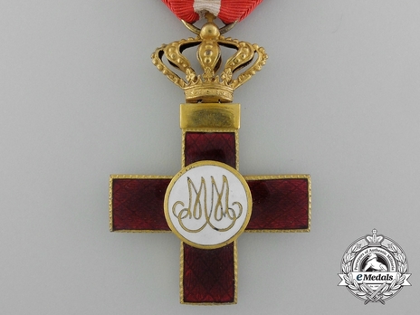 1st Class Cross (red distinction) (gilt) Reverse