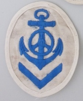 Kriegsmarine Obermaat Motor Transport Insignia (embroidered) Obverse