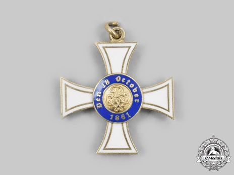 Order of the Crown, Civil Division, Type II, III Class Cross Miniature