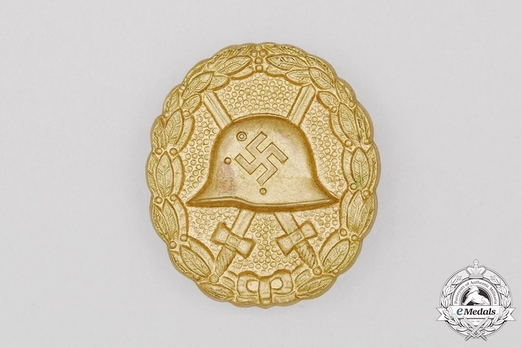 Wound Badge, in Gold Obverse 