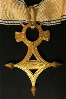 Order of Saharan Merit, Commander Reverse