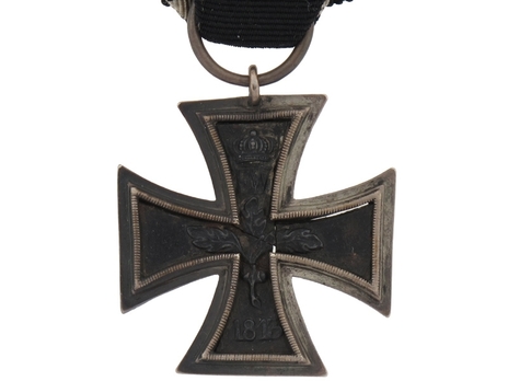 Iron Cross 1813, II Class (Prinzen size) Reverse