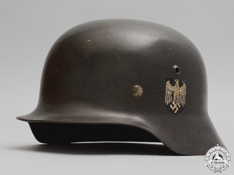 German Army Steel Helmet M35 (Double Decal version) Profile