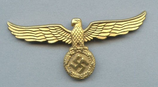 Zollgrenzschutz Gold Metal Cap Eagle Obverse