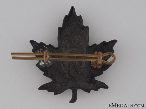 94th Infantry Battalion Other Ranks Cap Badge Reverse