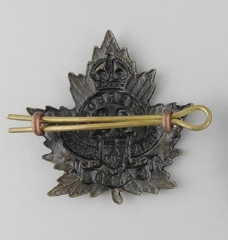 93rd Infantry Battalion Other Ranks Cap Badge Reverse