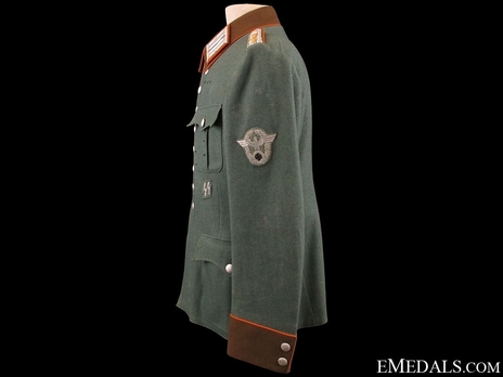 German Rural Police Officer's Service Tunic Left
