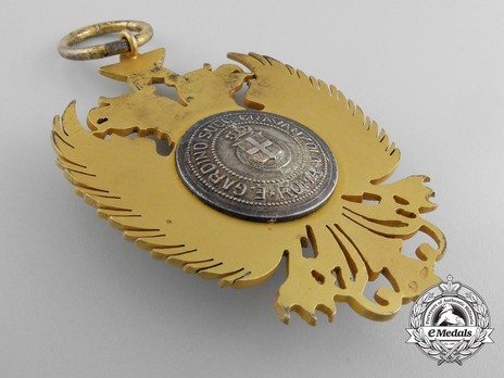 Order of Skanderbeg, Type II, Grand Cross Reverse