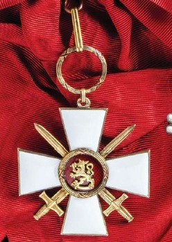 Order of the Lion of Finland, Military Division, Commander Grand Cross