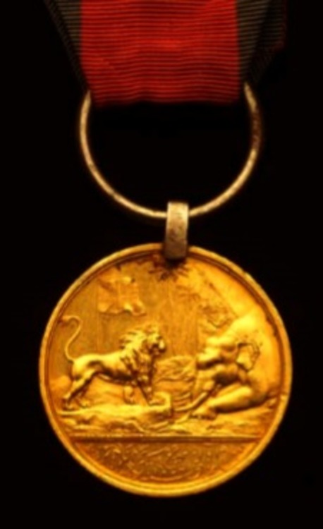 Burma+medal%2c+1824 1826%2c+in+gold+1