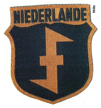 German Army Netherlands Sleeve Insignia Obverse