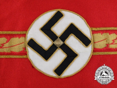 NSDAP Stellvertretender Gauleiter Type II Gau Level Armband Detail