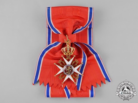 Order of St. Olav, Grand Cross, Civil Division (1910-1915 stamped "J. TOSTRUP") Obverse
