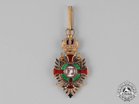Order of Franz Joseph, Type II, Military Division, Commander (lower grade)