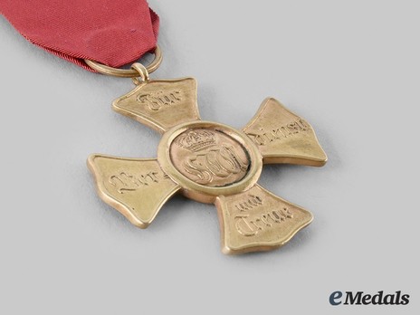 Civil Merit Cross in Gold (1849/1851) Obverse