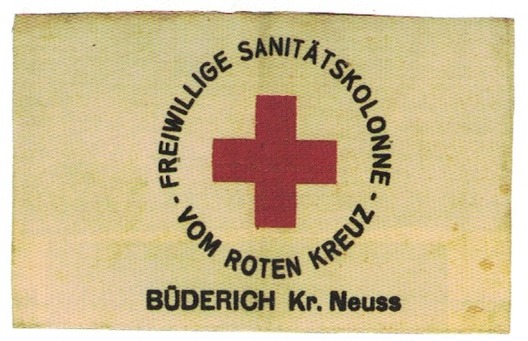 German Red Cross Volunteer Medical Column Armband Obverse