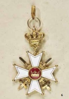 Order of Berthold I, Grand Cross with Swords (in silver gilt)