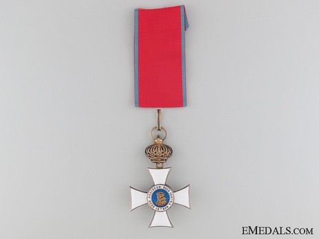 Order of Philip the Magnanimous, Type II, I Class Knight's Cross (with crown, in silver gilt) Obverse