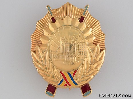 Order for Service to the Socialist Homeland, I Class Breast Star Obverse