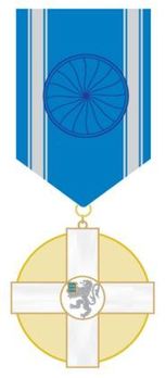 Order of Police Merit,  I Class Medal Obverse