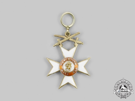 Order of the Württemberg Crown, Military Division, Knight's Cross Miniature Obverse