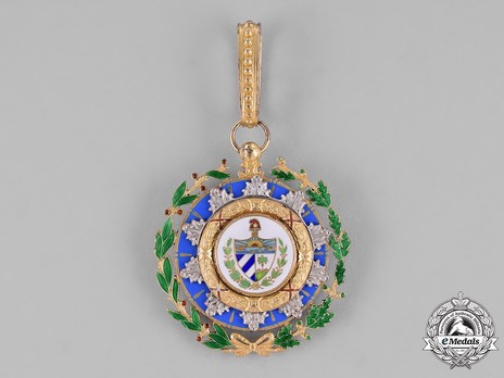 Order of Carlos Manuel de Cespedes, Grand Cross Reverse