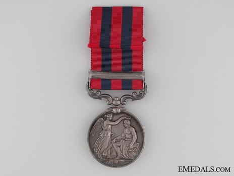 Silver Medal (with "BHOOTAN" clasp) Reverse