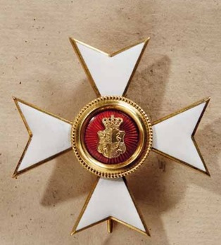 Princely Honour Cross, Civil Division, Officer's Cross Obverse