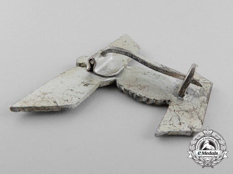 Clasp to the Iron Cross I Class, Type I, by Boerger (pinback) Reverse
