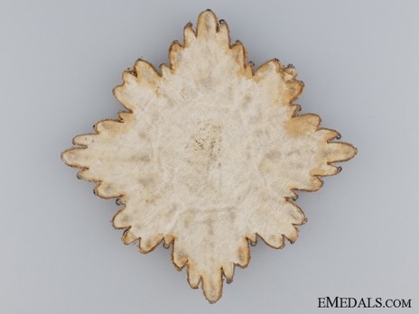Breast Star (Embroidered) Reverse 
