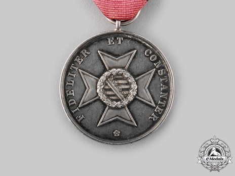 Saxe-Altenburg House Order Medals of Merit, Type IV, Civil Division, in Silver Reverse