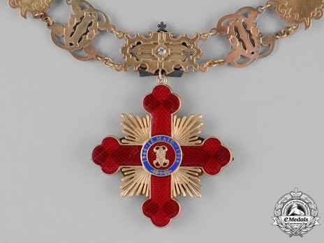 Order of Carol I, Collar Reverse