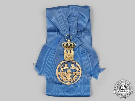 Order of the Crown of Westphalia, Grand Commander Obverse
