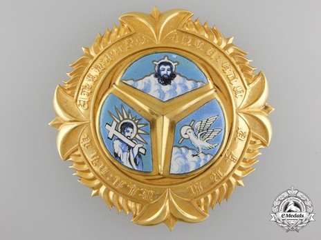 Order of the Holy Trinity, Grand Cross Breast Star Obverse