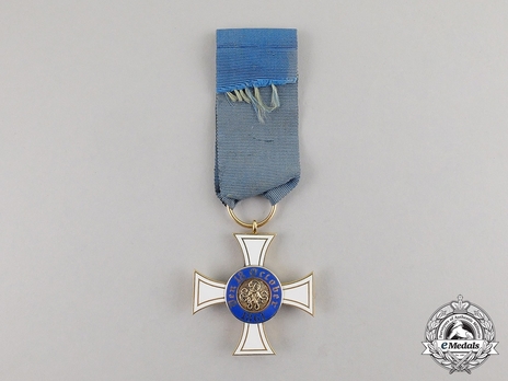Order of the Crown, Civil Division, Type I, III Class Cross Reverse