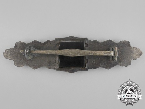 Close Combat Clasp, in Silver, by R. Souval Reverse